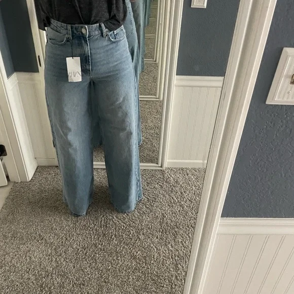 NWT Zara jeans Sz 6 - Picture 9 of 9